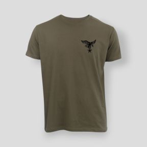 T-shirt 190g Troupes de Montagne France - Kaki - Summit Outdoor Lifestyle