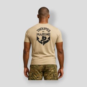 T-shirt 190g Truppe di Marina - Coyote - Summit Outdoor Lifestyle