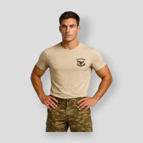T-shirt 190g Bergtroepen - Coyote - Summit Outdoor Lifestyle