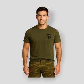 T-shirt 190g Troupes de Montagne - Kaki - Summit Outdoor Lifestyle