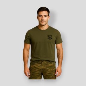 T-shirt 190g Troupes de Montagne - Kaki - Summit Outdoor Lifestyle