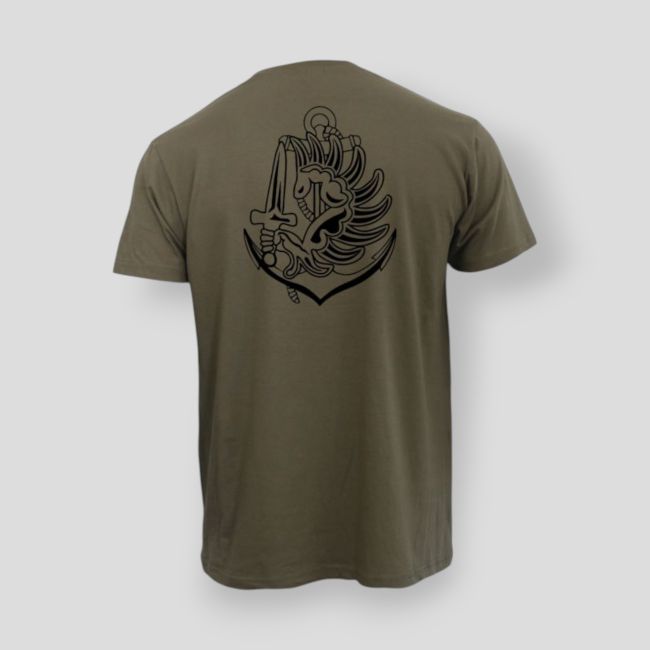 T-shirt 190g Spadochroniarz Colo - Khaki - Summit Outdoor Lifestyle