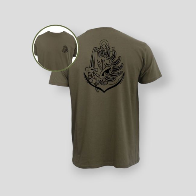 T-Shirt 190g Fallschirmjäger Colo - Khaki - Summit Outdoor Lifestyle
