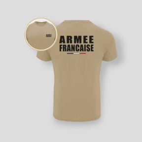 T-shirt Control Dry Armée Française - Coyote - Summit Outdoor Lifestyle
