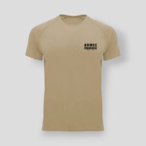 T-shirt Control Dry Armée Française - Coyote - Summit Outdoor Lifestyle