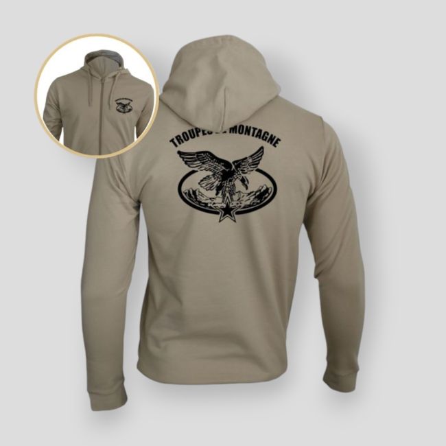 Bluza z zamkiem Wojska Górskie - Light Sand - Summit Outdoor Lifestyle