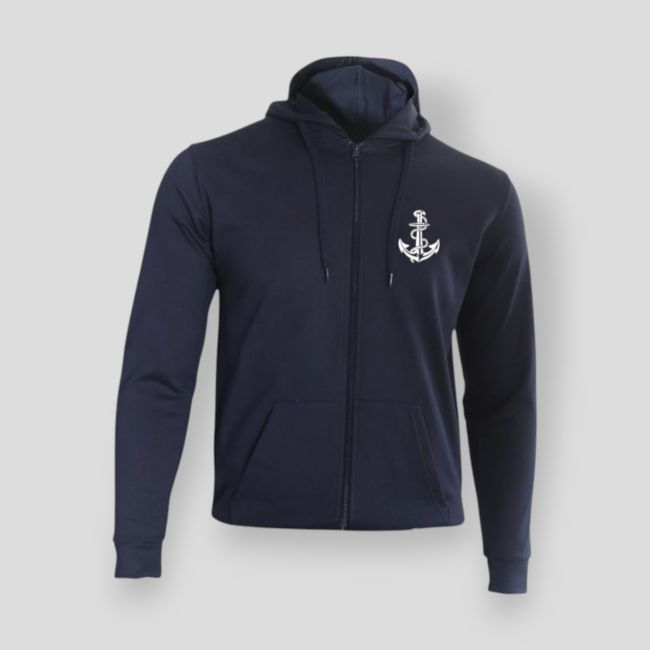 Bluza z zamkiem Troupes de Marine Francja - Granatowy - Summit Outdoor Lifestyle