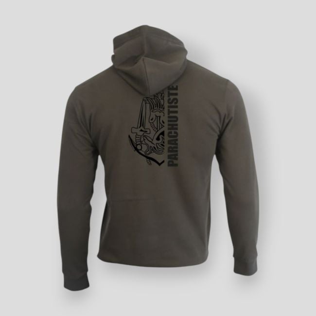 Sweatshirt mit Reißverschluss Parachutiste Colo - Khaki - Summit Outdoor Lifestyle