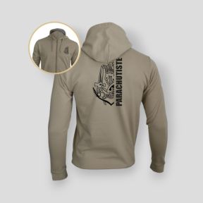 Sweatshirt com fecho de correr Parachutiste Colo - Light Sand - Summit Outdoor Lifestyle