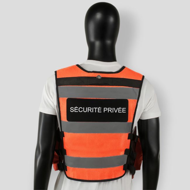 Gilet Thor Mesh Sicurezza Privata - Arancione - VVS