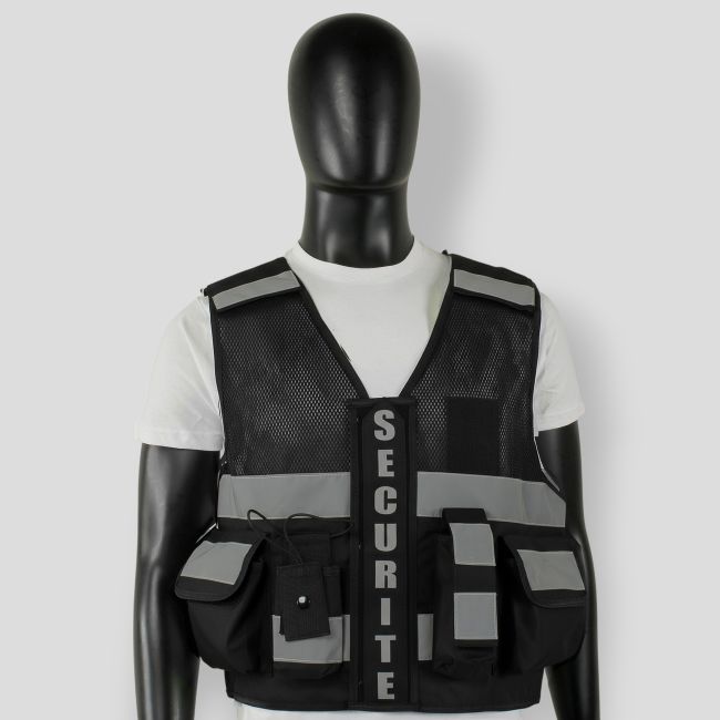 Thor Mesh Weste Privatsicherheit - Schwarz - VVS