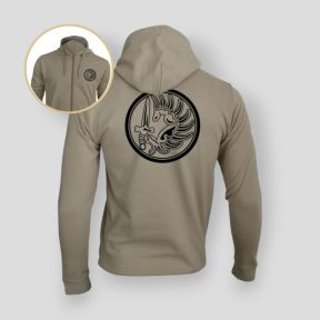 Sweat-shirt zippé Parachutiste Métro - Light Sand - Summit Outdoor Lifestyle