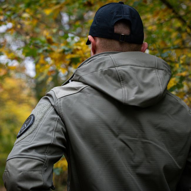 Kurtka softshell ripstop Dutycall - Zieleń oliwkowa - GK
