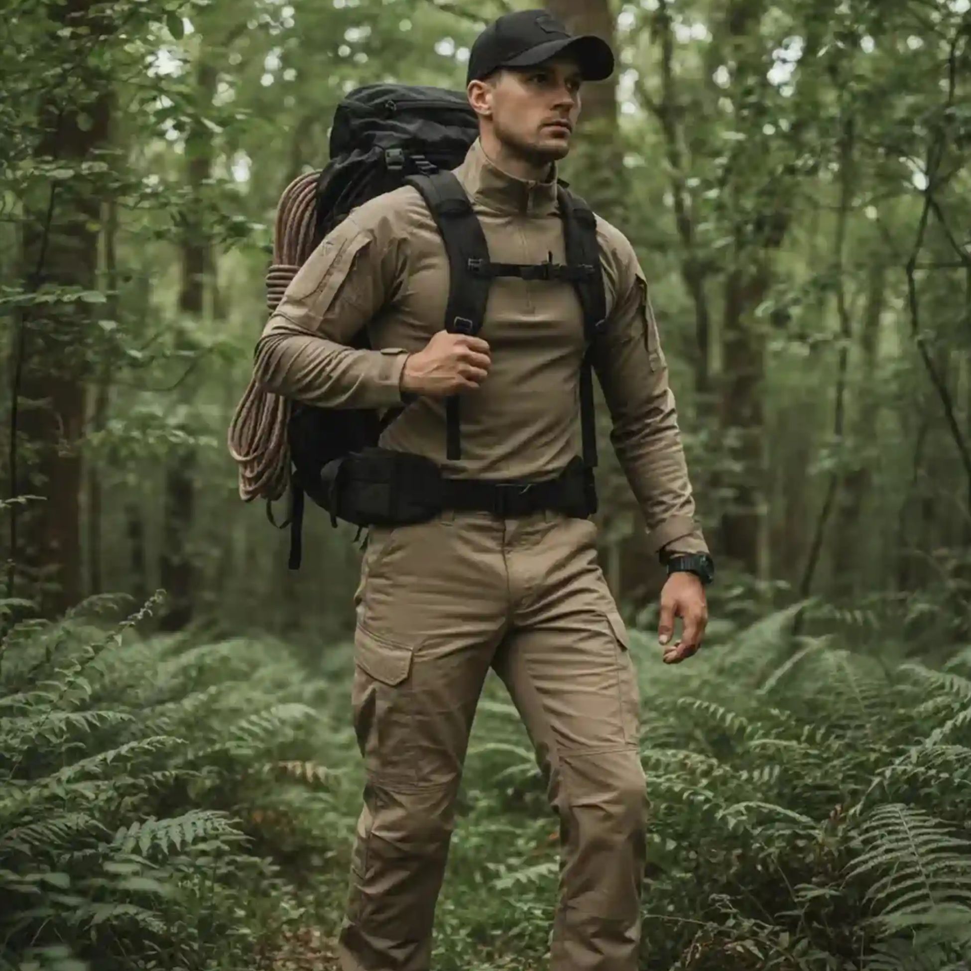 Chemise Tactique UBAC Armée Britannique - Verte - Homme - Neuve - Airsoft/Paintball