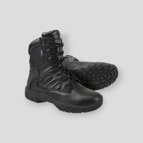 Chaussure Tactical cuir Noir - Kombat Tactical
