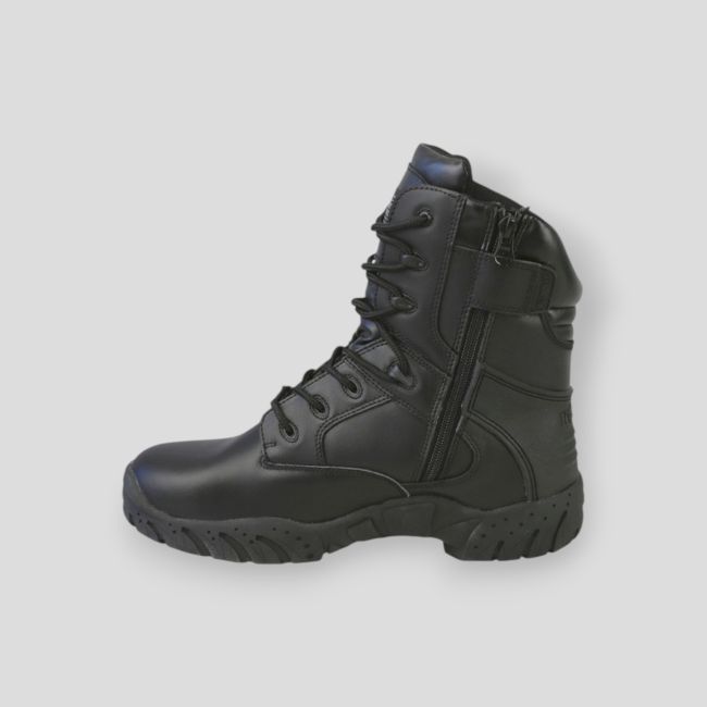 Chaussure Tactical cuir Noir - Kombat Tactical