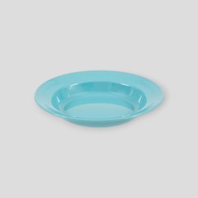 Plato hondo de plástico 22cm - Azul - Highlander Outdoor