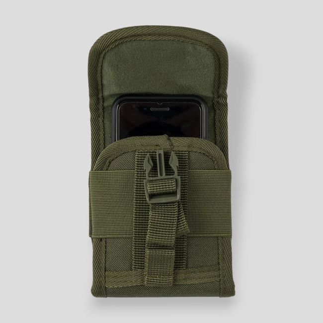 Funda táctica para teléfono - Verde Oliva - Highlander Forces