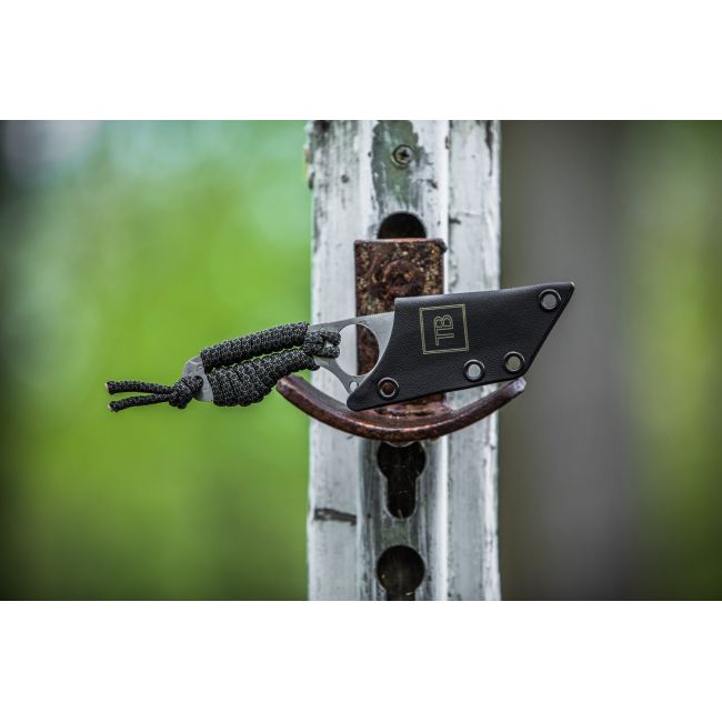 Coltello S-NECK con custodia Kydex + corda - TB Outdoor