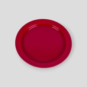 Plat plastic bord 24cm - Framboos - Highlander