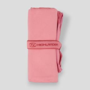 Serviette en microfibre douce 130x75cm - Rose - Highlander