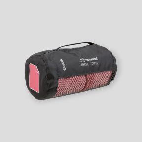 Toalla de microfibra suave 130x75cm - Rosa - Highlander Outdoor