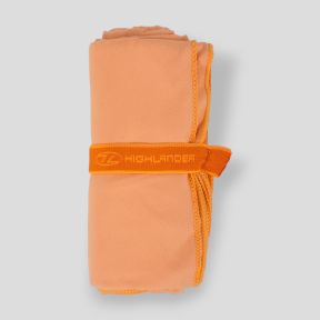 Toalha de microfibra macia 80x40cm - Laranja - Highlander Outdoor