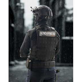 Gummi-Patch GENDARMERIE Klett 25 x 7cm - GK