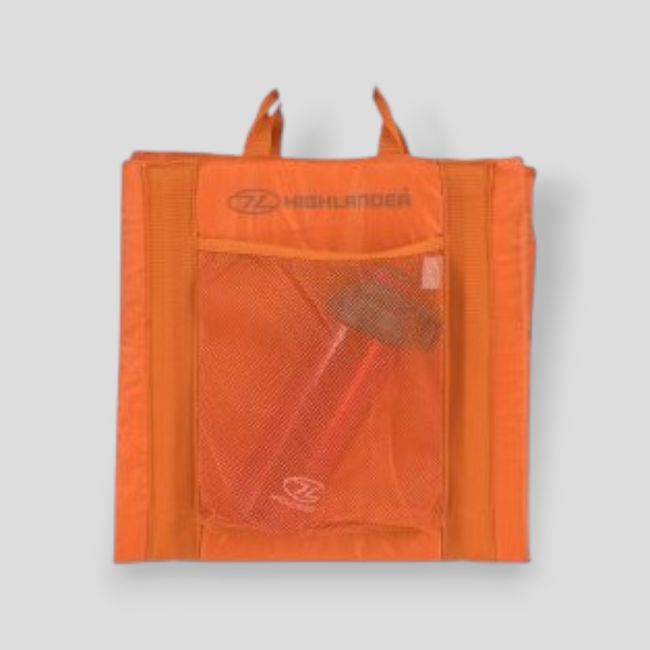 Cadeira dobrável de exterior 40x38cm - Laranja - Highlander Outdoor
