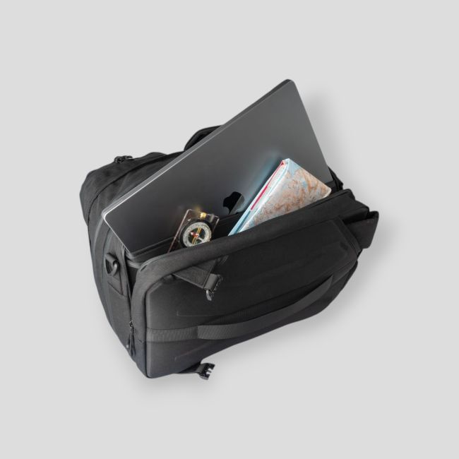 Zaino Messenger 24,5L - Nero - STOIRM