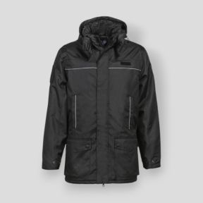 Parka de Seguridad Privada - Negro - CityGuard