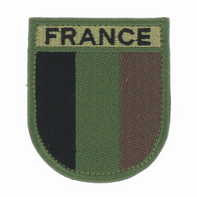 Naszywka na rękaw FRANCJA Niska widoczność