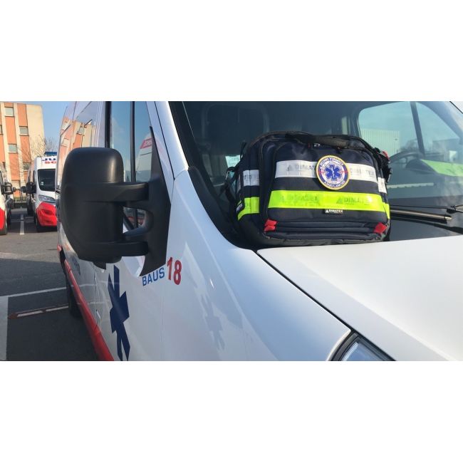 Borsa Poligono Blu Marina - Dimatex