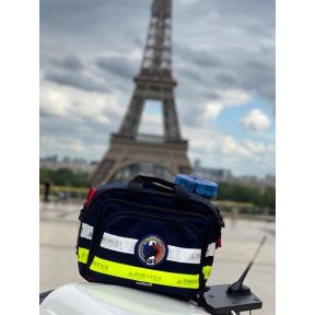 Tasche Polygone Marineblau - Dimatex