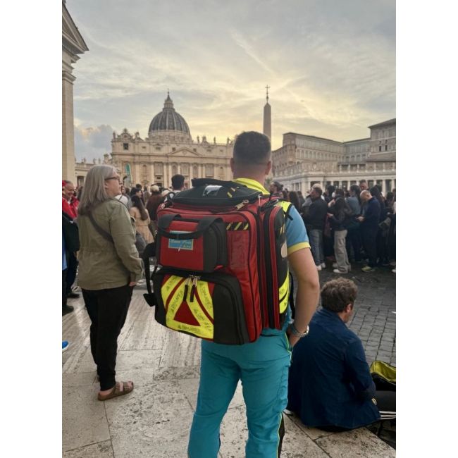 Sac de secours MATRIX rouge - Dimatex
