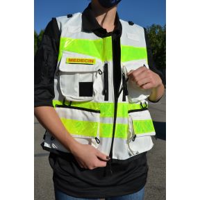 Kamizelka interwencyjna wielokieszeniowa STAFF ACCESS granatowa - Dimatex