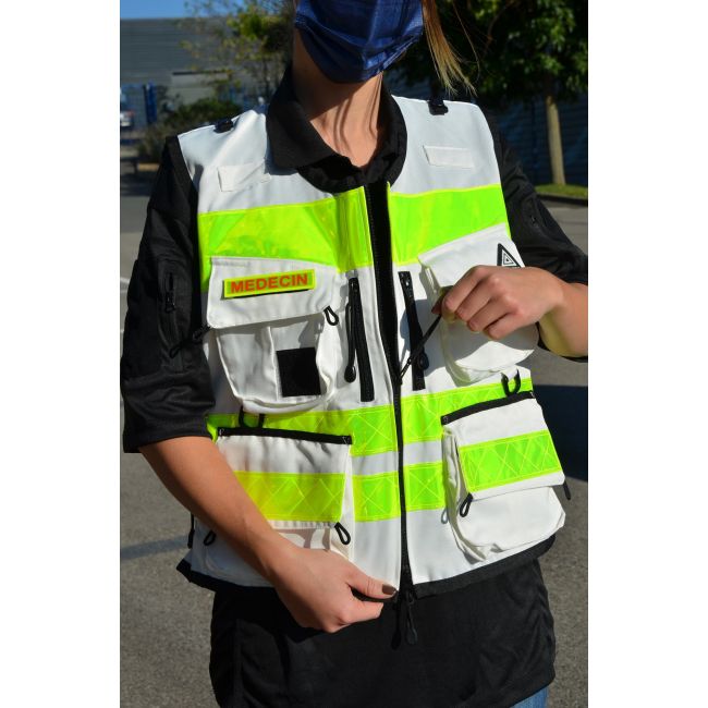Colete de intervenção multi-bolsos STAFF ACCESS preto - Dimatex