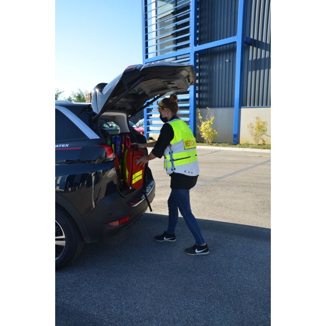 Gilet d'intervento multitasche STAFF ACCESS blu notte - Dimatex