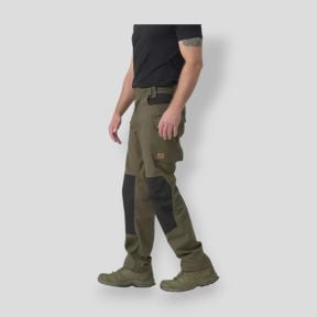 pilgrim pants® - taiga green / black a - helikon