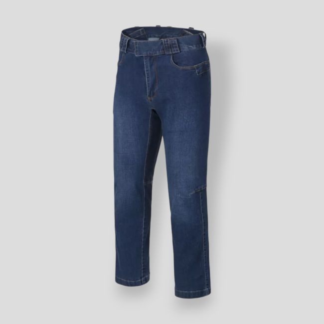 covert tactical pants® - denim mid - vintage worn blue - helikon