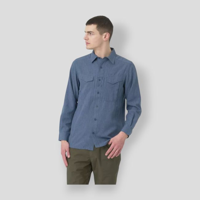 Defender MK2 Gentleman Shirt® - Melange Niebieski - Helikon