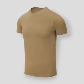 organic cotton t-shirt slim - coyote - helikon