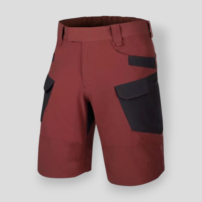 ots (outdoor tactical shorts) 11"® - versastrecth® lite - crimson sky / black a - helikon