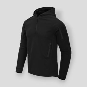 range hoodie - topcool - black - helikon