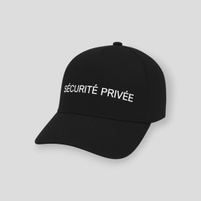 Czapka Sécurité Privée - Czarna - Patrol Equipement