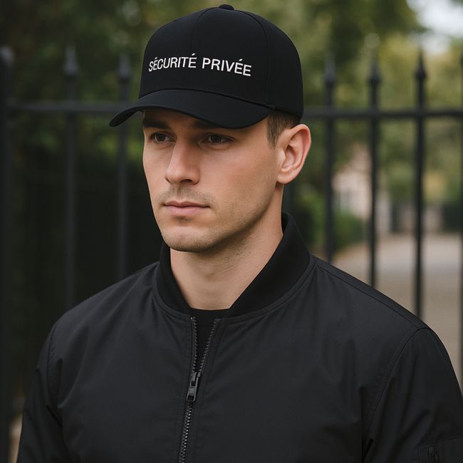 Casquette Sécurité Privée - Noir - Patrol Equipement