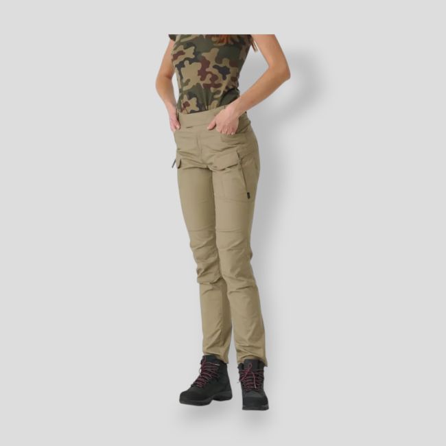 women's utp resized® (urban tactical pants®) - polycotton ripstop - khaki - helikon