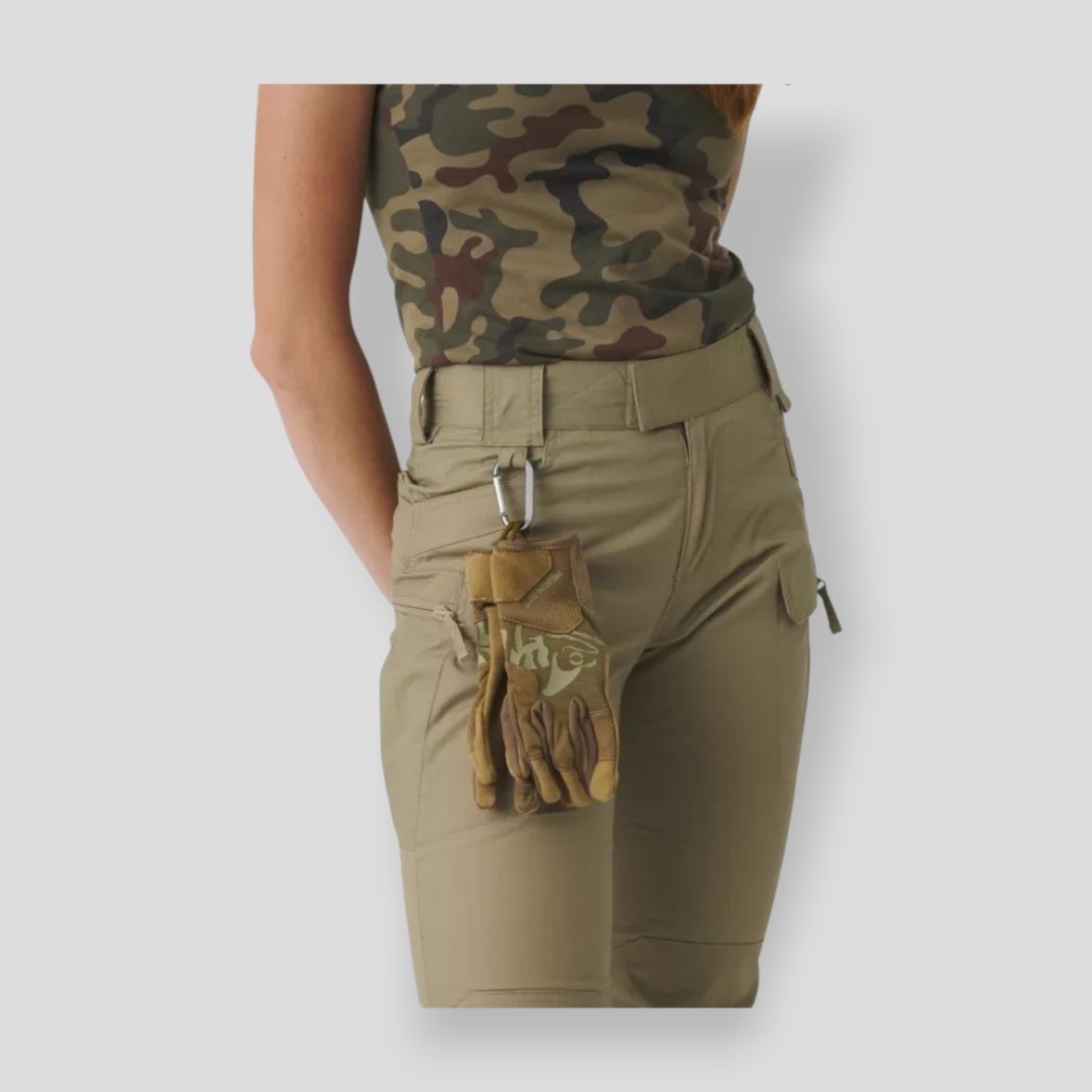Helikon-Tex UTP Urban Tactical broek voor dames - polykatoen ripstop - olijfgroen (Olive Drab), Kaki, 31W / 32L
