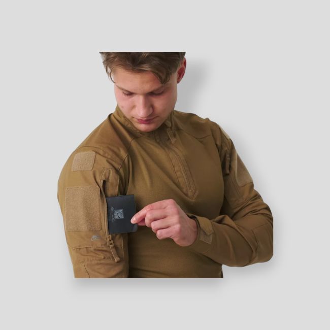 mcdu combat shirt® - nyco ripstop - coyote - helikon