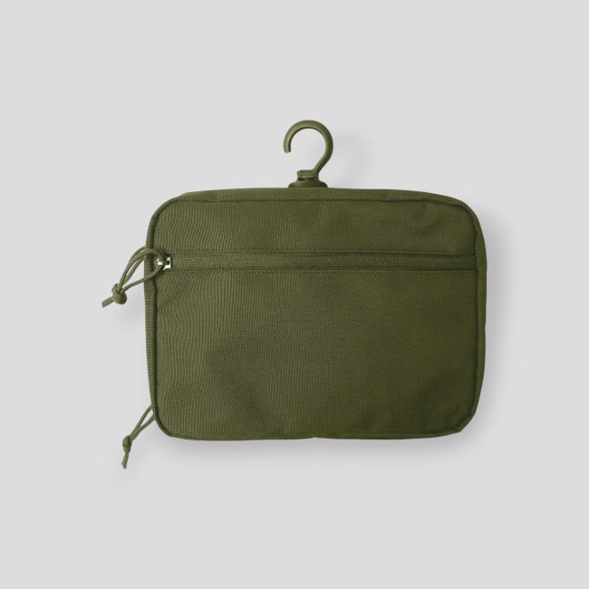 Necessaire de toilete suspenso com espelho - Ranger Green - OPEX